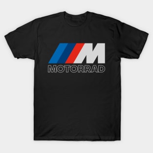 BMW M Motorrad Motorcycle Tee T-Shirt